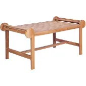vidaXL Salontafel 100x50x45 cm massief teakhout