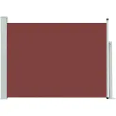 vidaXL Tuinscherm uittrekbaar 100x514 cm bruin