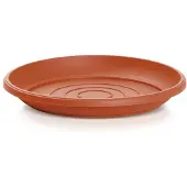 Prosperplast Opvangschaal/onderschaal bloempot/plantenpot - terracotta - rond - Dia 46 cm - Plantenpotten
