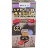 Out of the blue Draai De Pijl, Drinkspel - Inclusief 1 shotglas - Drankspel - Spin The Arrow, Drinking Game - Original