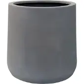 Vase the World Bloempot Portland | Grijs | Fiberstone | Ø42 x H40cm