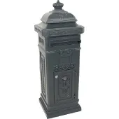 V-Part - Kolombrievenbus - Cast aluminium Powder Coated - antraciet - Brievenbus