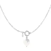 Yehwang Ketting - Hart & Zeester - Stainless Steel