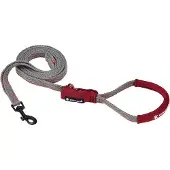 Snow Peak - Soft Lead - Hondenriem XS, grijs/rood