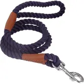 Nobleza Hondenriem - Lengte 120 cm - Uitlaatriem - Honden riem - Riem hond - Puppyriem - Touw uitlaatriem - Touw hondenriem - Blauw
