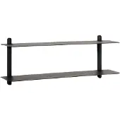 Gejst Nivo Wandplank F Zwart / Zwart - Wandplanken As Black - 20150