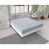 Dreamhouse Hoeslaken - flanel - grijs - 160x200/210 cm