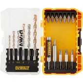 DeWalt Boor- En Bitset - Dt70712-qz - Betonboren En Schroefbits - 4-8mm, Ph2/pz2/tx25 - 19-delig