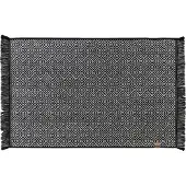 Mette Ditmer Badmat Morocco Black / White-50 x 80 cm