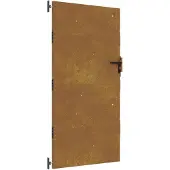 vidaXL Poort 85x200 cm cortenstaal