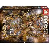 Educa - puzzel - 4000 stuks - STERRENBEELDEN