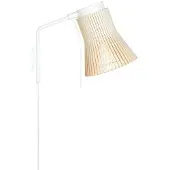 Secto Design Petite 4630 Muurlamp Natural birch | Plug On|Off switch