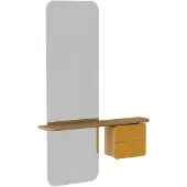 UMAGE One More Look Spiegel Dark Oak | Saffron Yellow