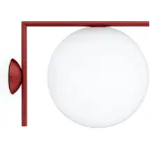 Flos IC Lights Outdoor Wand/Plafondlamp Burgundy | Wall Ceiling 2