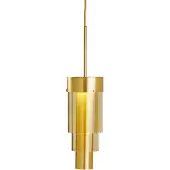 Ebb & Flow A-Spire Hanglamp Golden Smoke | Brass IP20 Lichtbron Inbegrepen