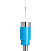 Ebb & Flow A-Spire Hanglamp Opal Blue | Silver IP20 Lichtbron Inbegrepen
