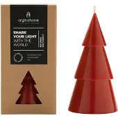 Original Home Xmas Tree Kaars Rood - L