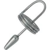Erotic Metal METALEN PENISPLUG 10 MM MET 3 LAAGS EIKELRING