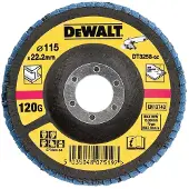 Dewalt Accessoires Lamellen schuurschijf gebogen, Ø115mm, K120 - DT3258-QZ - 10 stuks - DT3258-QZ