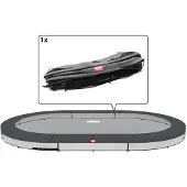 Berg Trampoline Rand ovaal Favorit Grand inground 520x345 cm Grijs