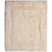 Wicotex Bidetmat Uni Creme 50x60cm Beige beige Acryl Badkamermat