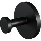 Brauer Black Edition handdoekhaak mat zwart