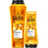 GLISS Oil Nutritive - Shampoo 1x 250 ml & Conditioner 1x 200 ml - Pakket