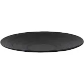Light & Living Schaal Larre - Metaal - Zwart - 57 x 5 x 57 cm (BxHxD)