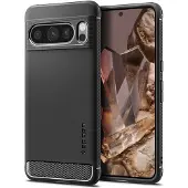 Spigen Rugged Armor Hoesje voor de Google Pixel 8 Pro - Back Cover met Air Cushion Zwart