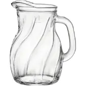 Bormioli Rocco Glazen schenkkan/waterkan 1 liter - Waterkannen