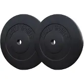 Gorilla Sports Voordeelbundel halterschijven 2 x 10 kg Kunststof - 30 mm