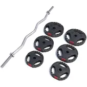 Gorilla Sports EZ Curl Gripper Set 25 kg