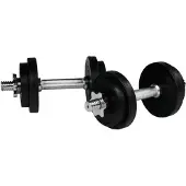 Gorilla Sports Dumbellset 20 kg Rubber