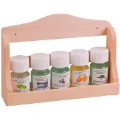 Eliga sauna opgietmiddel kadoset 5x 30 ml met houten wandbord