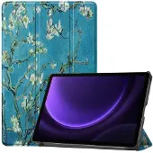 IMoshion Design Trifold Bookcase voor de Samsung Galaxy Tab S9 11.0 inch / S10 Lite / S10 FE / S9 FE 10.9 inch - Green Plant