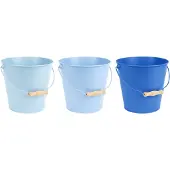 Esschert Design Blauwtinten Emmer Zink blauw Esschert Design Bloempot