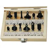 BRÜDER MANNESMANN Frezenset 12 dlg (Hobby) - 545-012