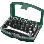 BRÜDER MANNESMANN M29700 M29700 Dopsleutelset 24-delig