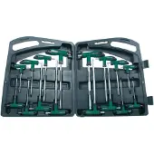 Mannesmann 18190 16-delige T-greep Schroevendraaierset - Torx / Inbus