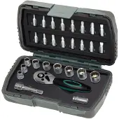 BRÜDER MANNESMANN M29185 Dopsleutelset 28-delig