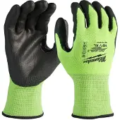 Milwaukee Hi-vis Snijklasse C Werkhandschoen