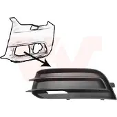 VAN WEZEL Ventilatiegrille, bumper voor o.a. AUDI