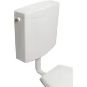 Plieger Weser laaghangend reservoir dualflush 3-6/9 liter instelbaar wit