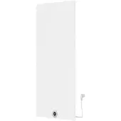 Best design Elektrische Radiator Brenner White 120x60cm 750W Mat Wit