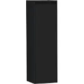 Brauer Adore Halfhoge Kast 120x35x35cm MDF - Mat Zwart - Rechtsdraaiend - Badkamermeubels, Kolom- En Zijkasten, Halfhoge Kasten - 8720359307422