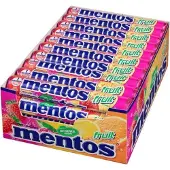 Mentos Fruit rol single (40 stuks)