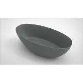 Arcqua Vrijstaand ligbad ica 170x80 mat grijs