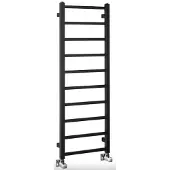 Sapho Designradiator Metro Light 40x114 cm Mat Zwart