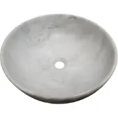 Sanilux Waskom wander marmer rond imperial white