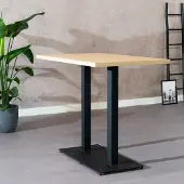 Livin24 Bartafel Nils melamine eiken 140 x 80 x 109 cm